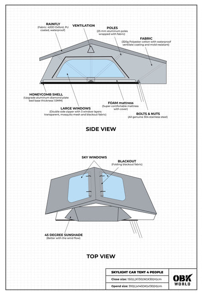 TRAILBLAZER-X + SKYLIGHT-XL (FULL OPTION)