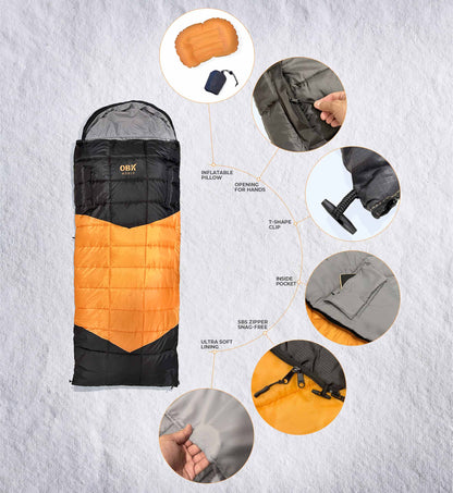 COZYMOZY SLEEPING BAG - OBK WORLD