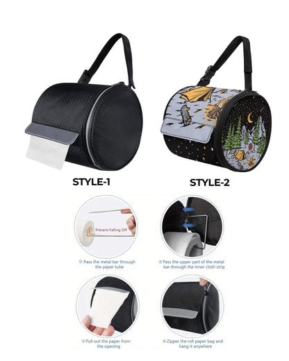 FOLDABLE TOILET PAPER HOLDER - OBK WORLD