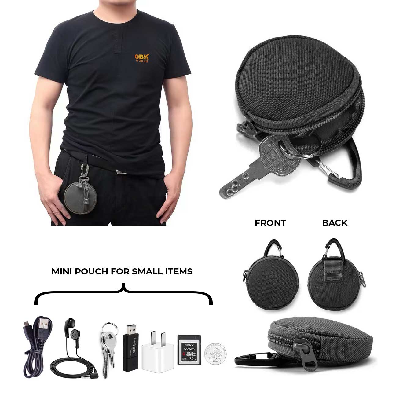 FRONT GRILL STORAGE FJ CRUISER WITH ACCESSORIES - OBK WORLD