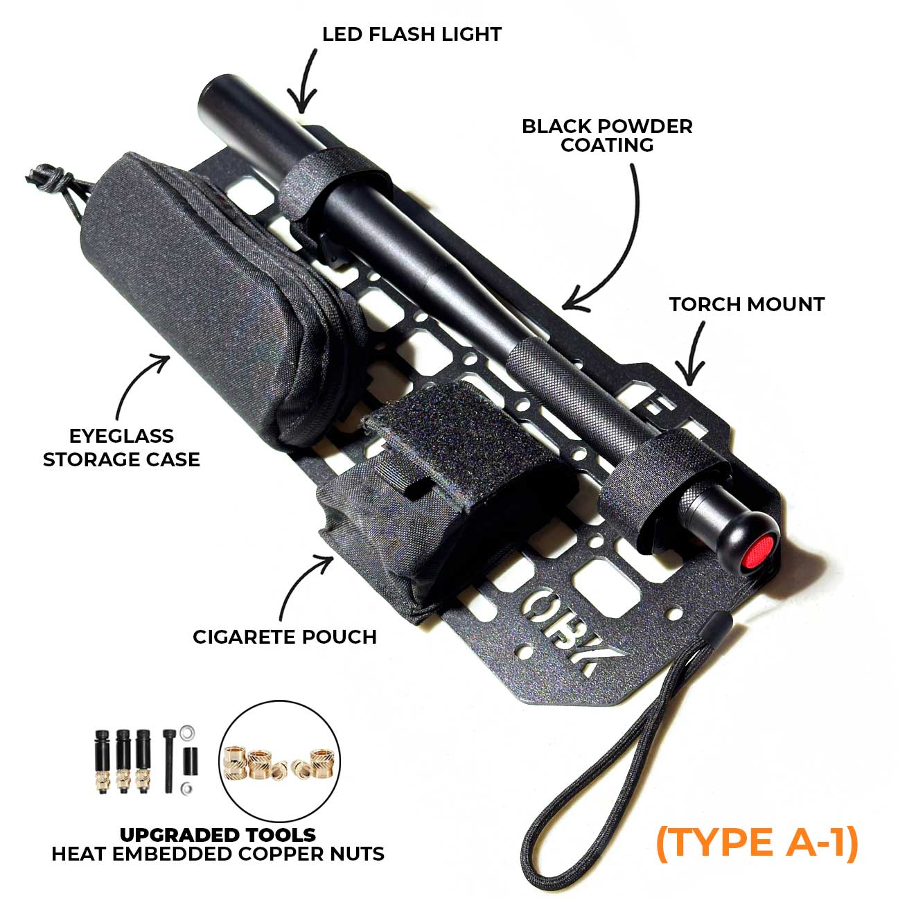 FRONT GRILL STORAGE FJ CRUISER WITH ACCESSORIES - OBK WORLD