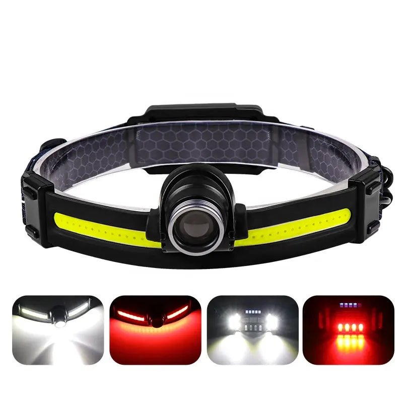 HEADLAMP MULTIFUNCTIONAL 10 MODES - OBK WORLD