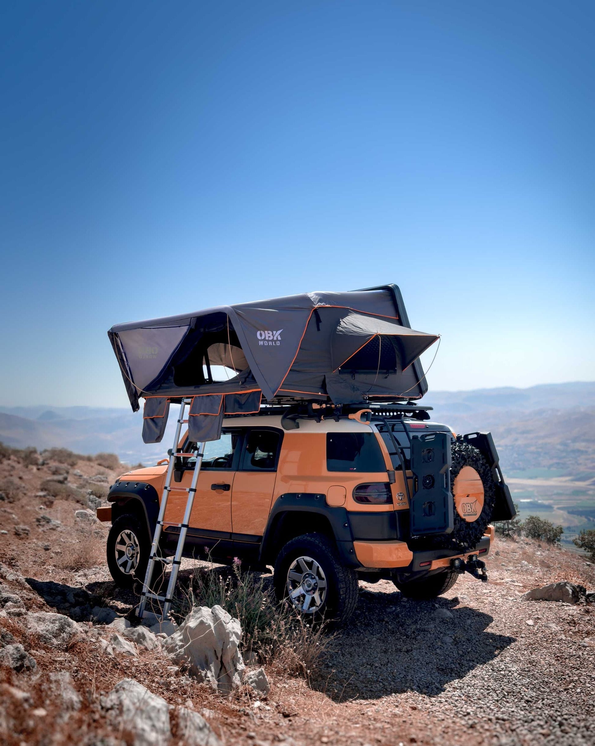MIRAGE - XL ROOFTOP TENT 2.1M - OBK WORLD