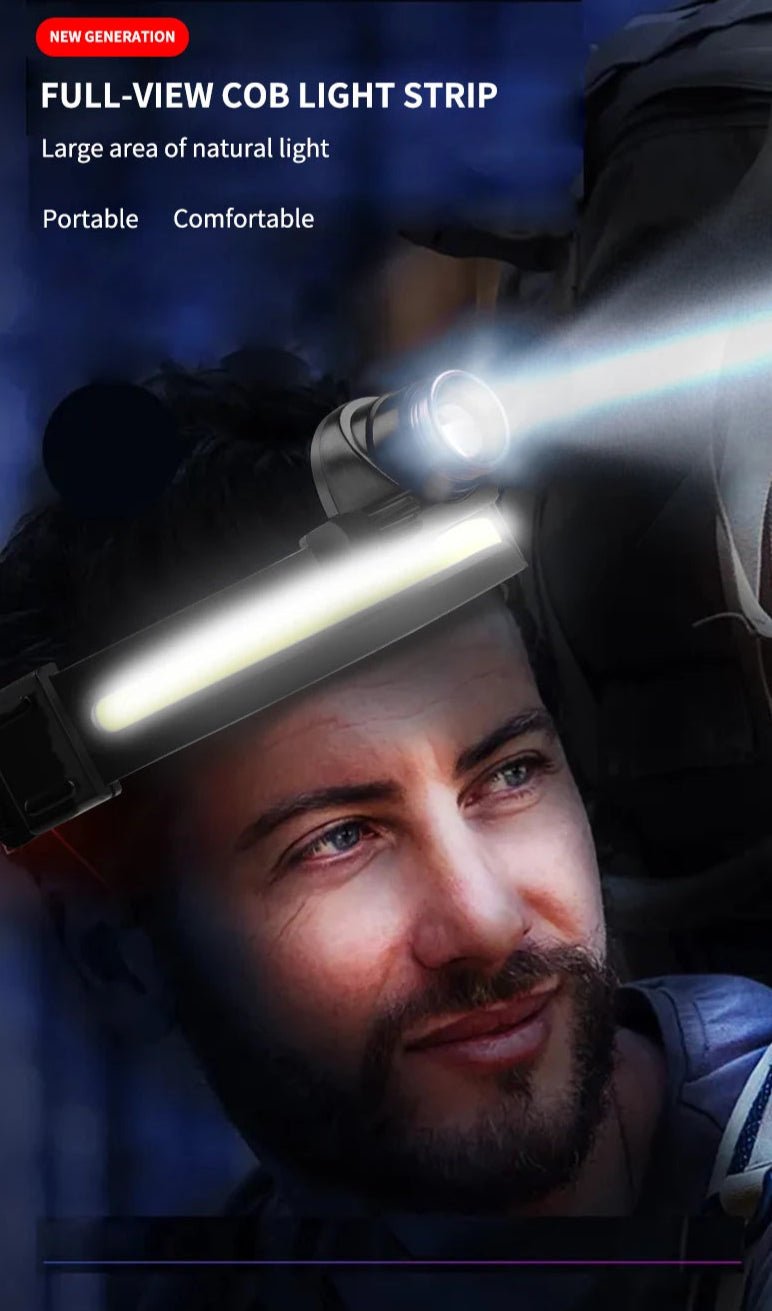 MULTIFUNCTIONAL HEADLAMP 10 MODES - OBK WORLD