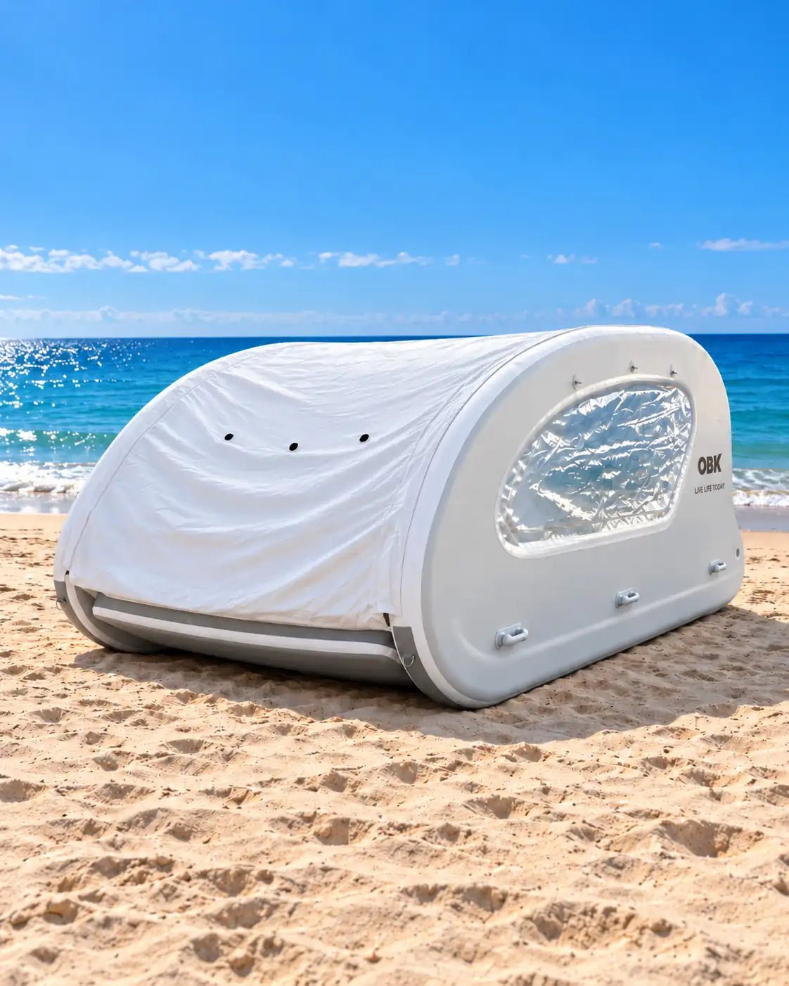 OBK INFLATABLE YACHT FISHING BOAT/TENT 4.5M - OBK WORLD