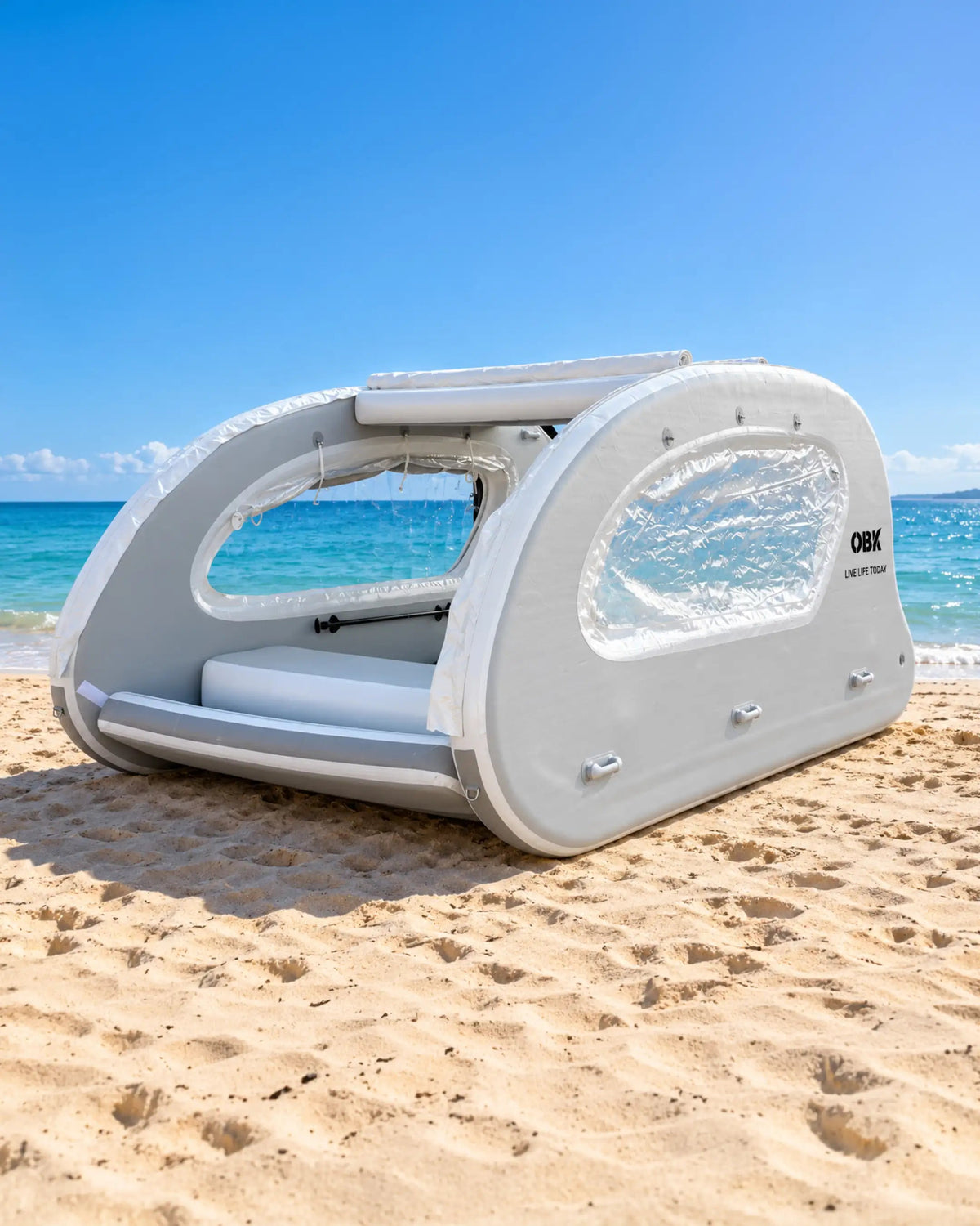 OBK INFLATABLE YACHT FISHING BOAT/TENT 4.5M - OBK WORLD