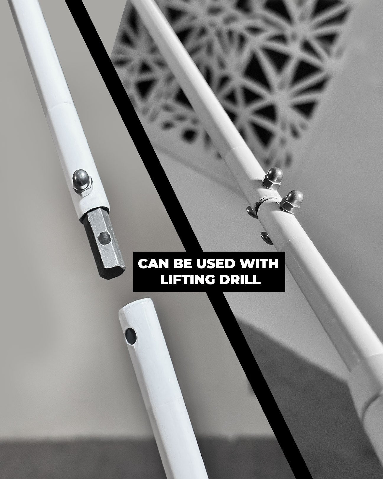 OVERHEAD TENT STORAGE RACK - OBK WORLD