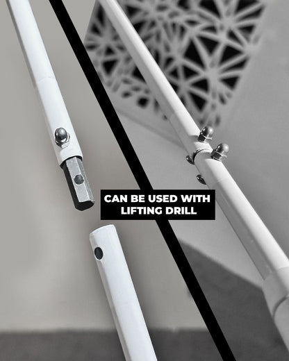 OVERHEAD TENT STORAGE RACK - OBK WORLD