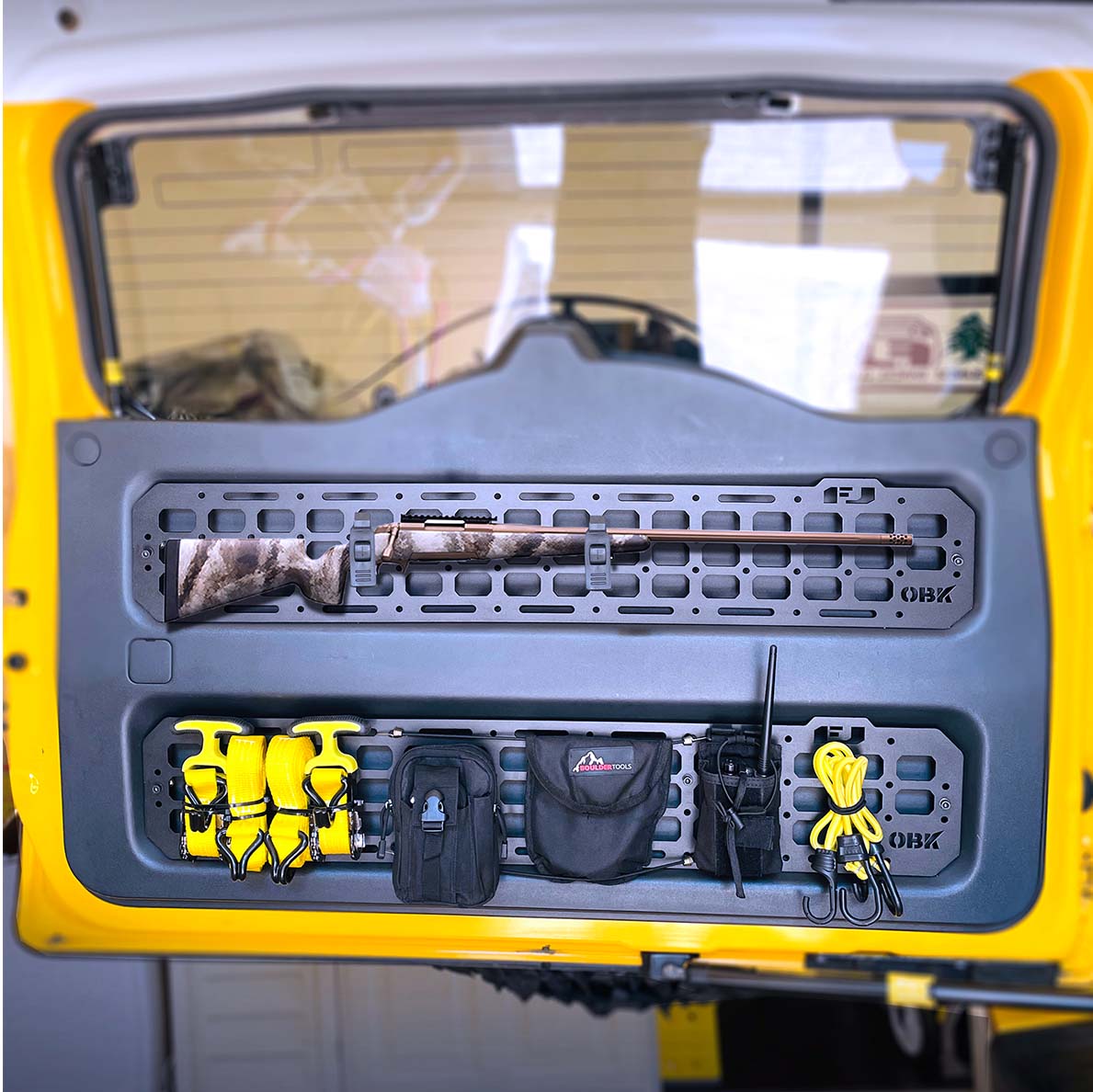 REAR DOOR GRILL FJ CRUISER / MOLLE - OBK WORLD