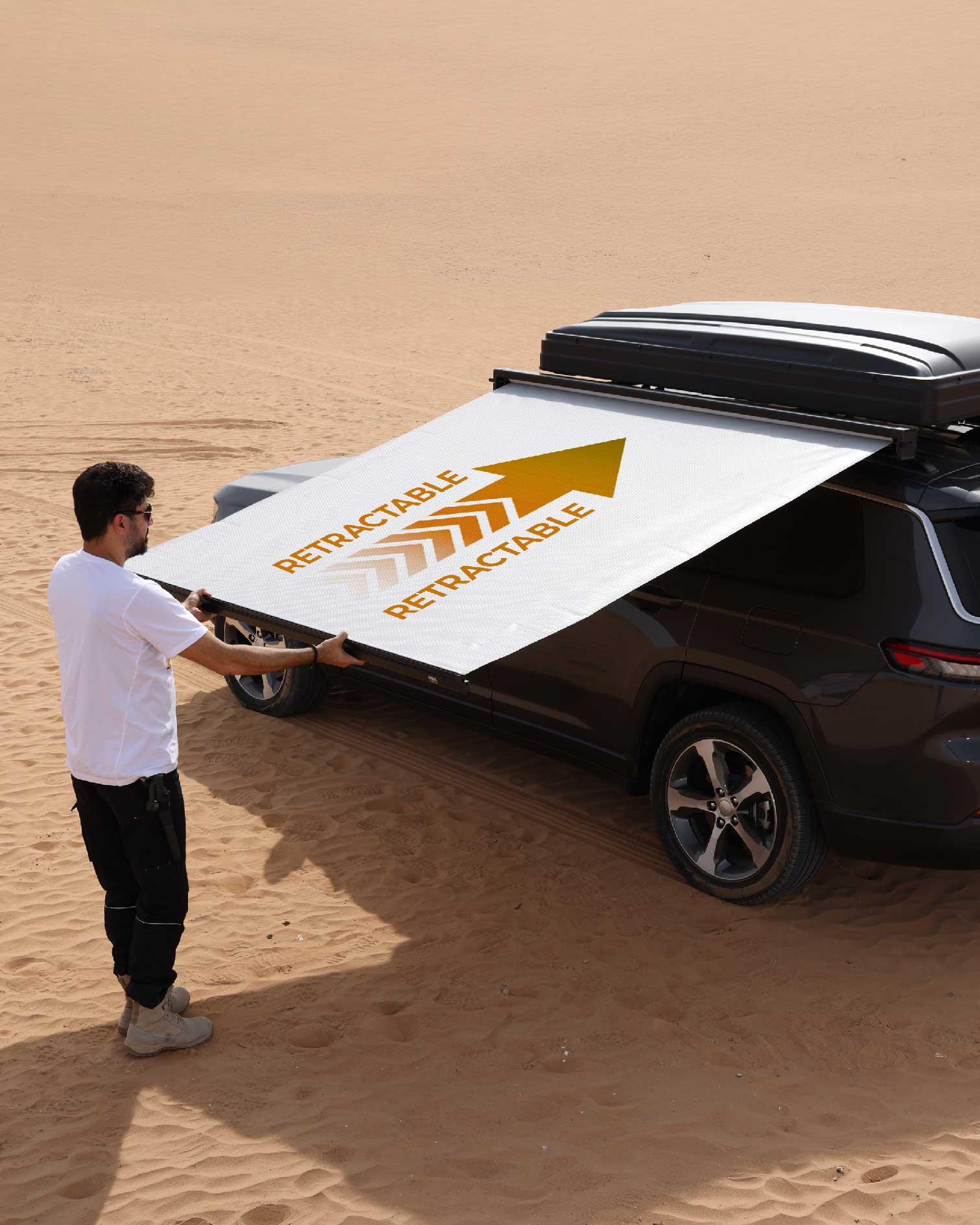 SEMI - AUTOMATIC SLIM AWNING - OBK WORLD