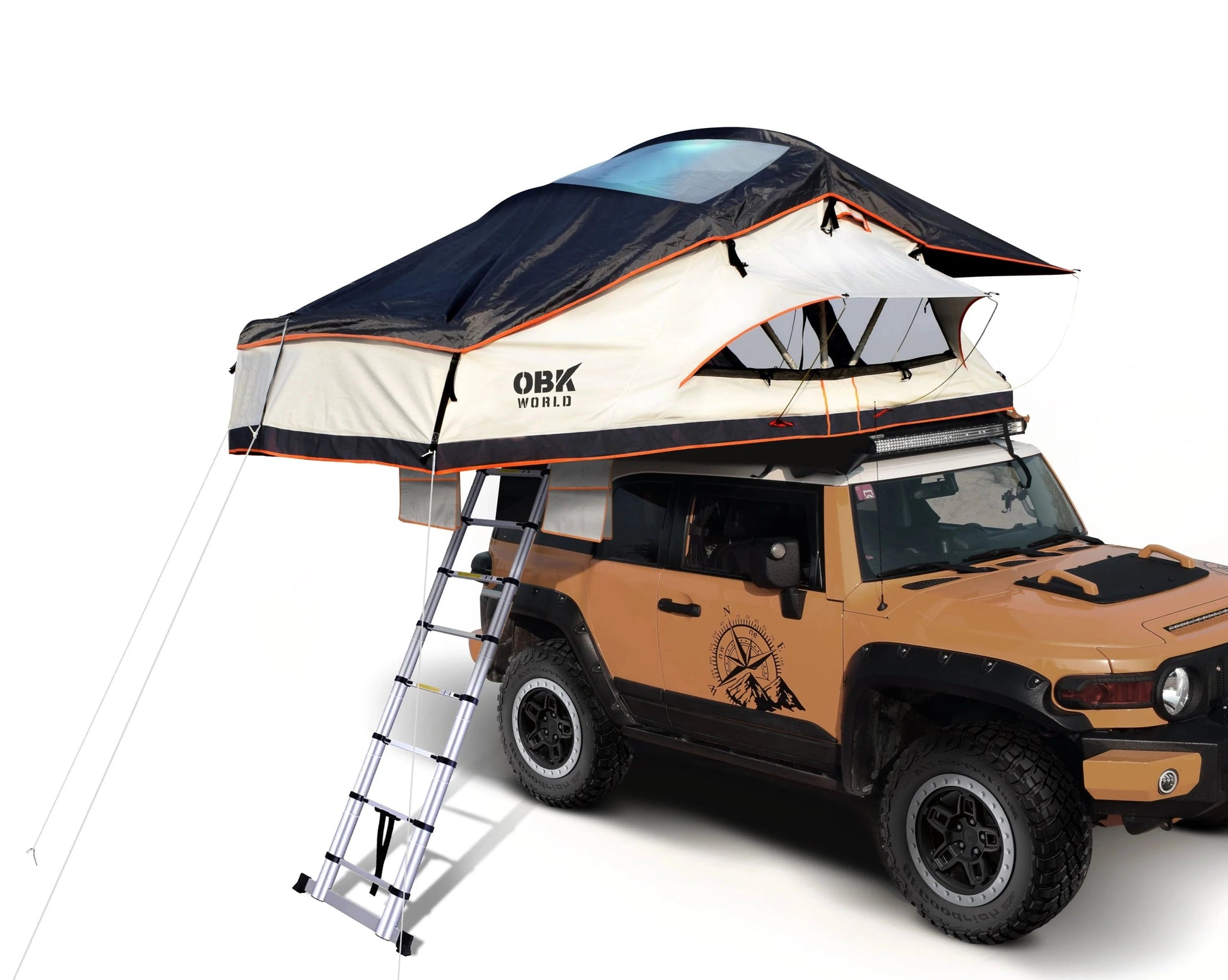 SKYLIGHT 1.4M ROOFTOP TENT - OBK WORLD