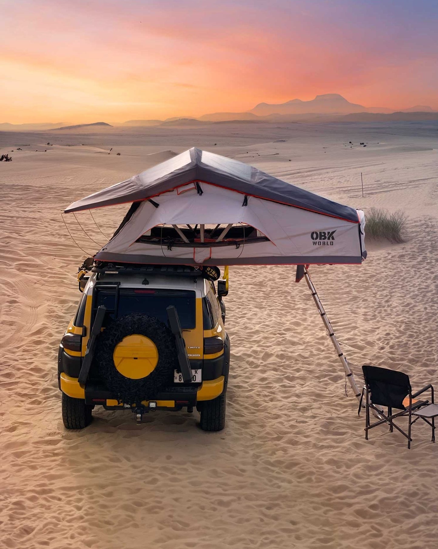 SKYLIGHT 1.4M ROOFTOP TENT - OBK WORLD