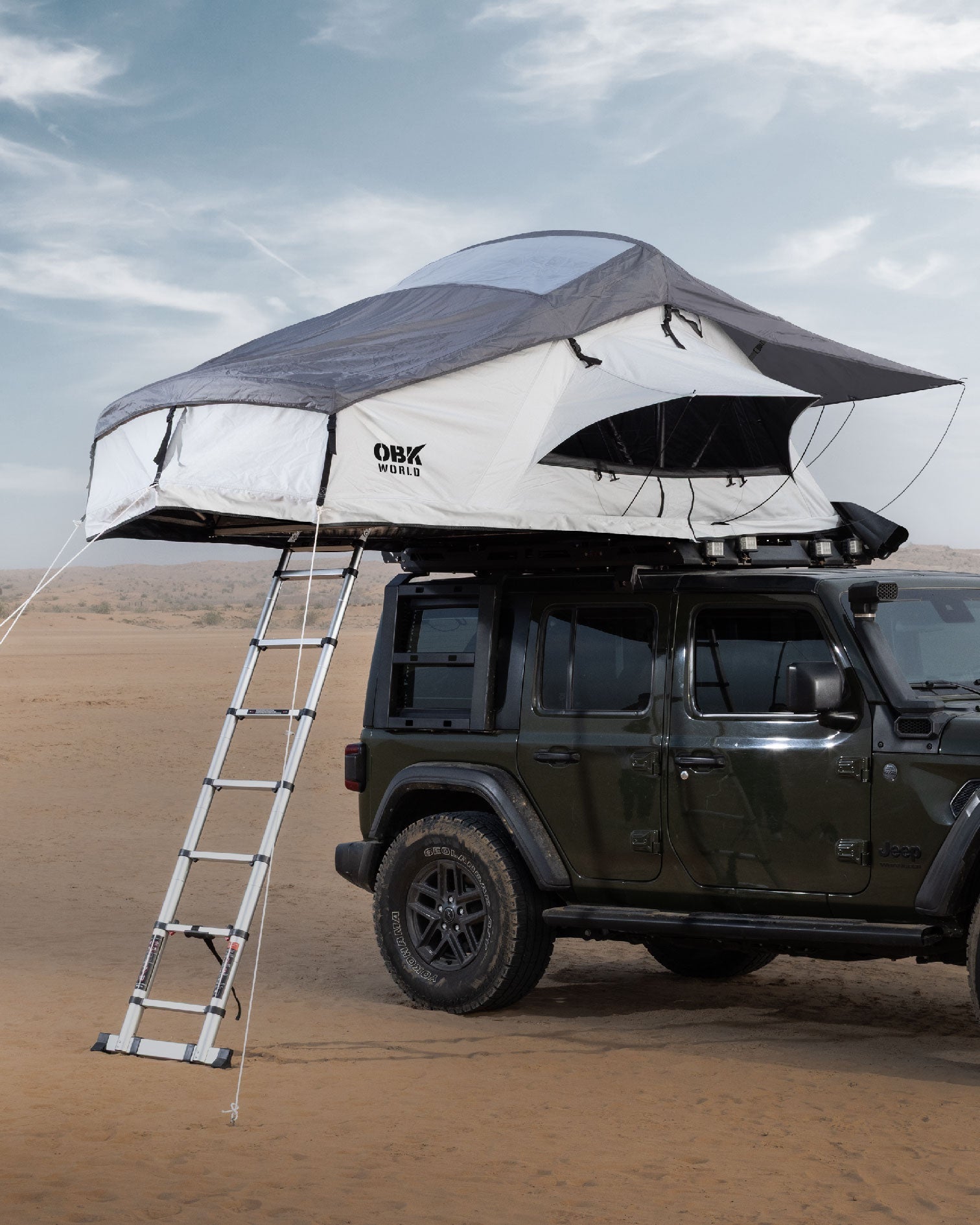 SKYLIGHT 1.4M ROOFTOP TENT - V2.0 - OBK WORLD