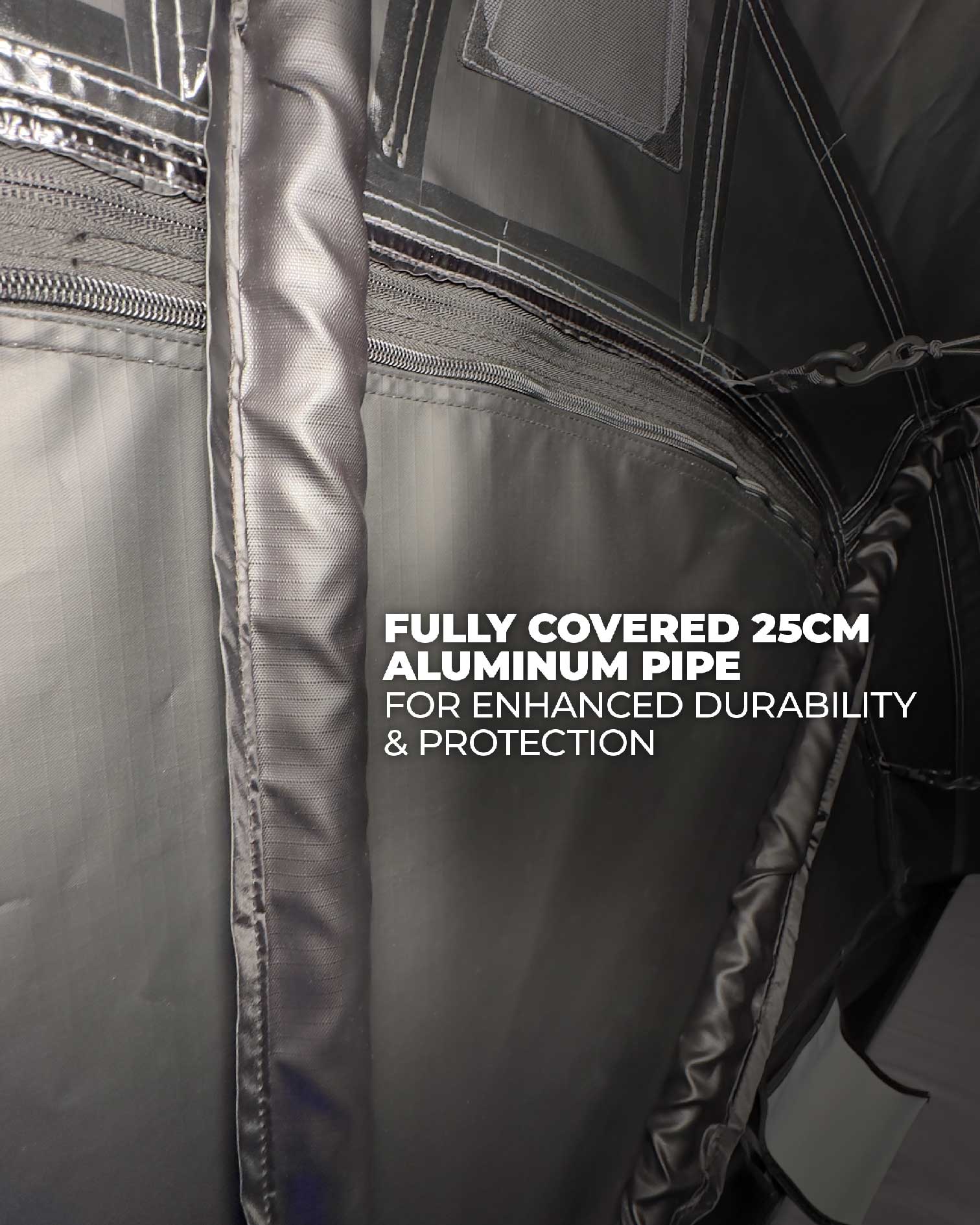 SKYLIGHT - XL 1.9M ROOFTOP TENT - V2.0 - OBK WORLD