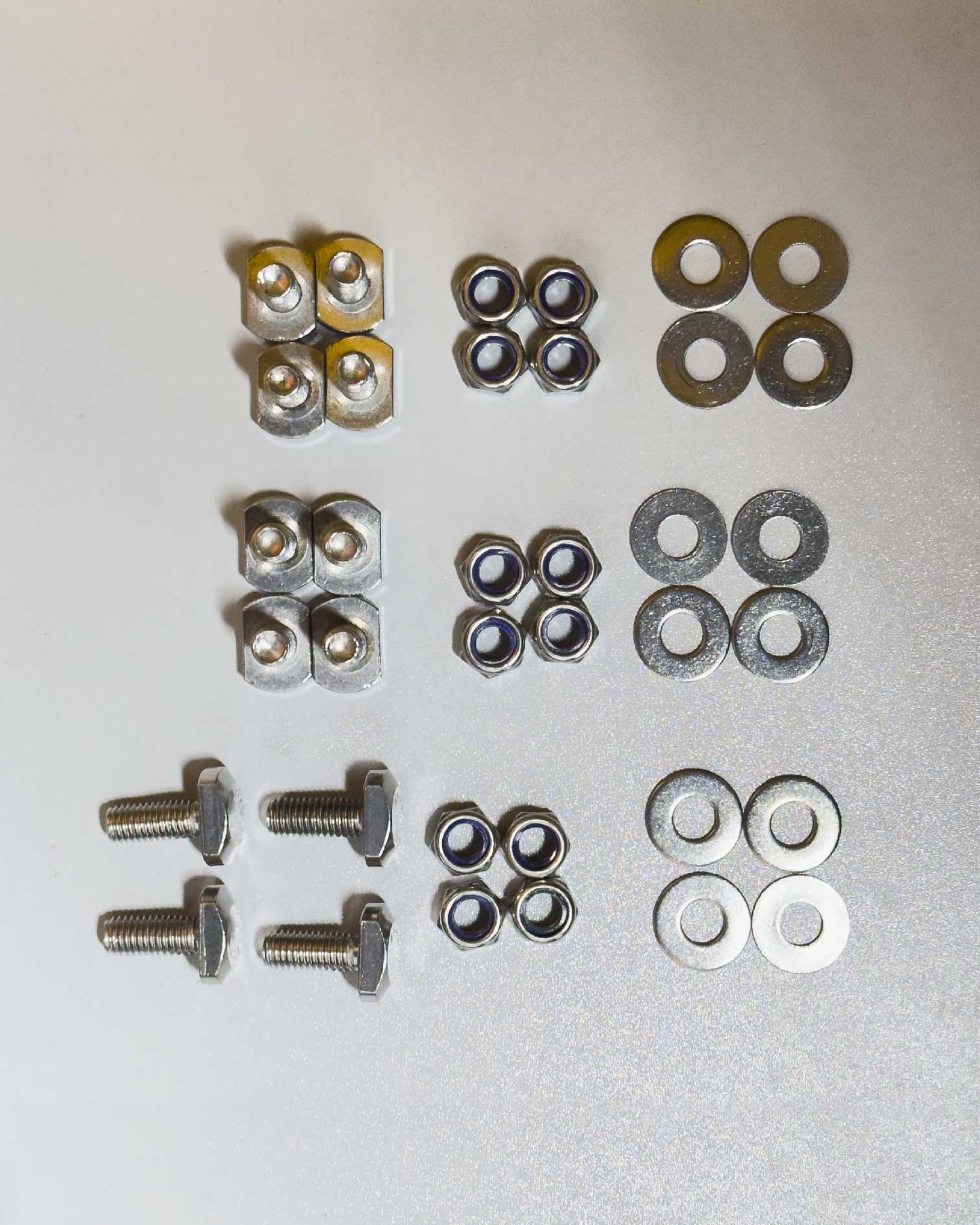 T - SHAPE STAINLESS STEEL BOLT SET FOR ROOFTOP TENT & RACK RAILS - OBK WORLD