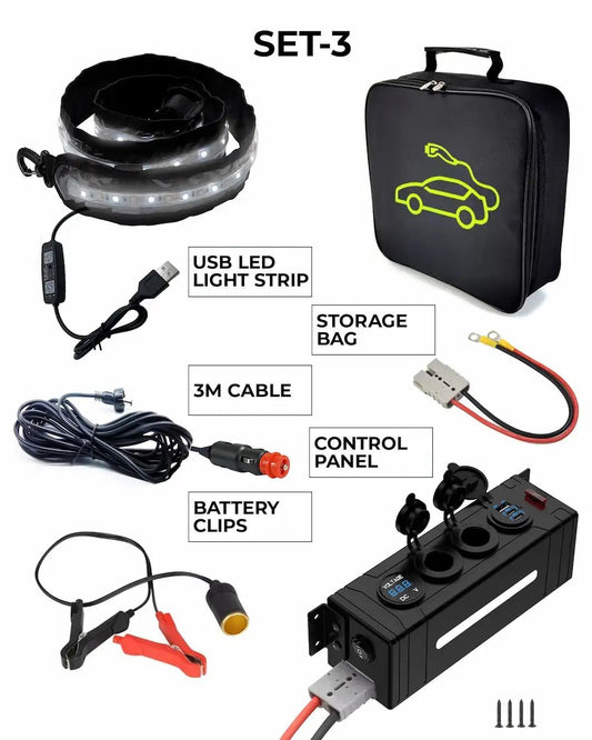 TENT MULTI - PORT FAST CHARGING PANEL - OBK WORLD