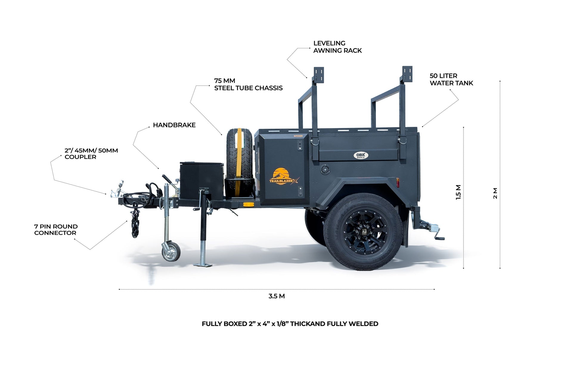 TRAILBLAZER + SAHARA NIGHT TENT + ANNEX - OBK WORLD