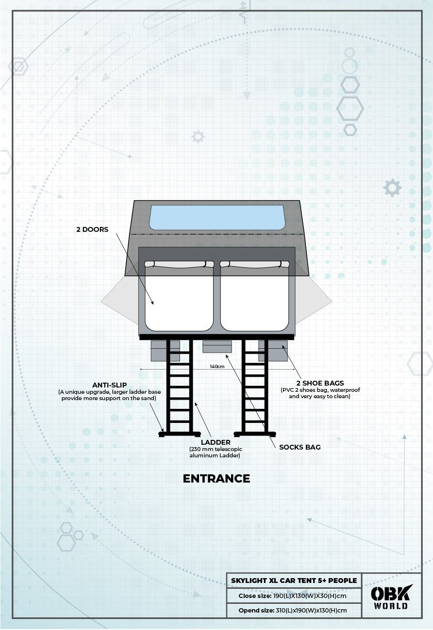 TRAILBLAZER - X + SKYLIGHT - XL (FULL OPTION) - OBK WORLD