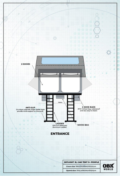 TRAILBLAZER - X + SKYLIGHT - XL (FULL OPTION) - OBK WORLD