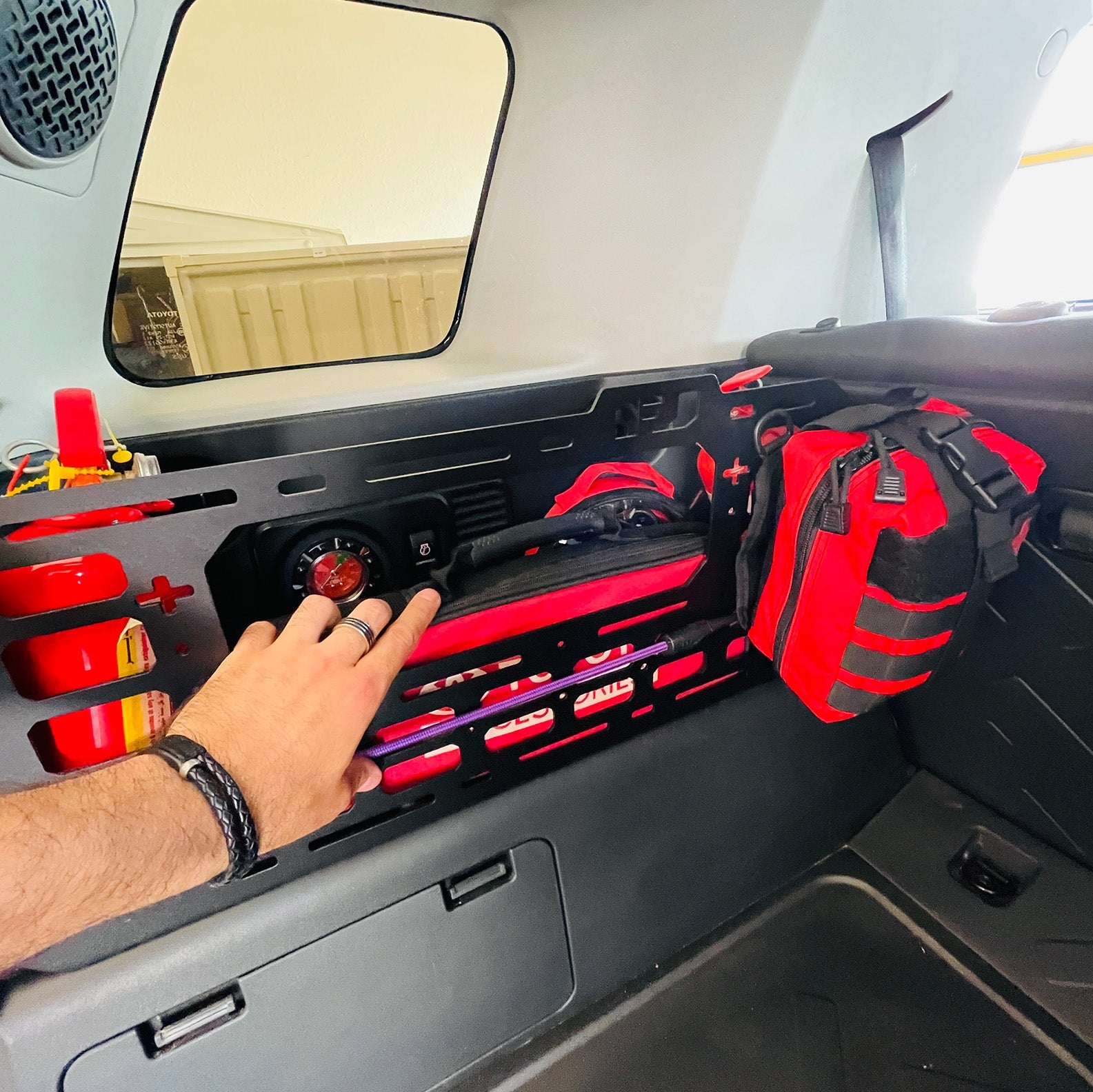 TRUNK GRILL FJ CRUISER / MOLLE - OBK WORLD